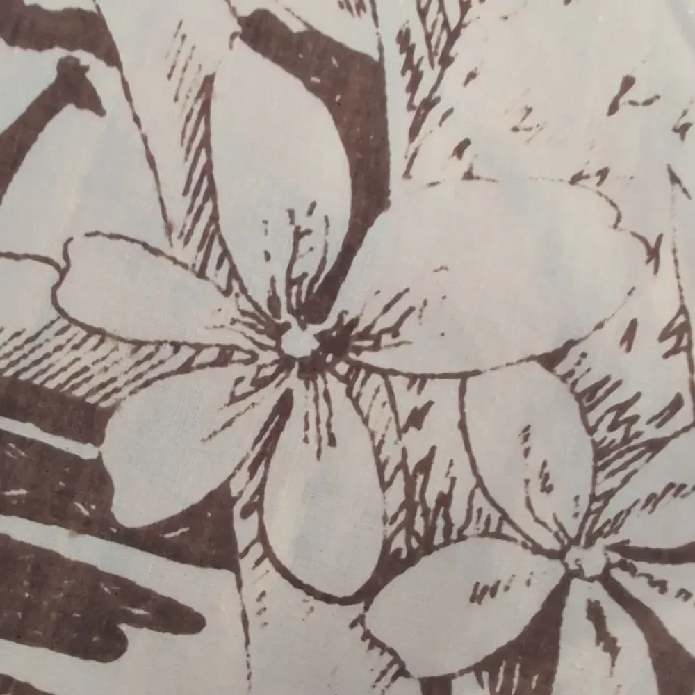 vintage JCPenney Safari animal round tablecloth‎ tan brown